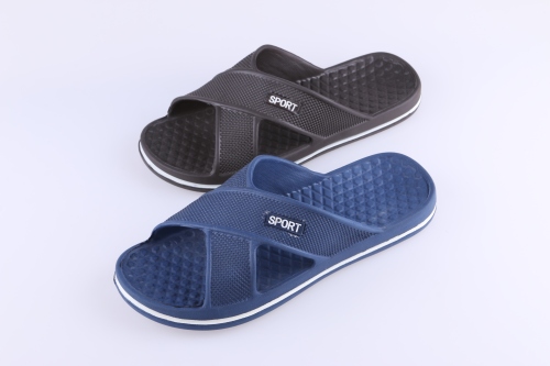 Home Bathroom Slippers Summer Plastic Slipper Men‘s Non-Slip Platform Sandals Wholesale