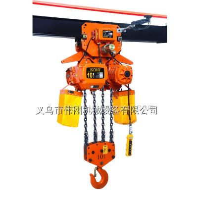 10 tons KOIO hand-power electric car chain electric car