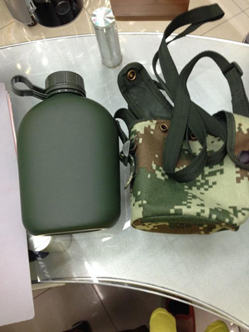 07武警水壶 户外装用水壶