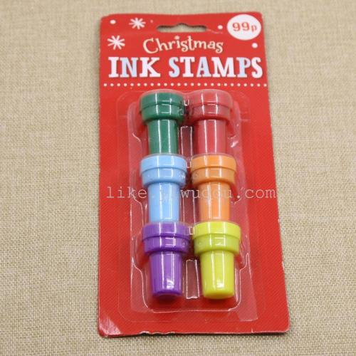 Christmas Series Award Stamp Plastic Seal Children‘s Seal