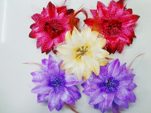 Feather Flower Shaping Flower Corsage Stage Decorative Flower