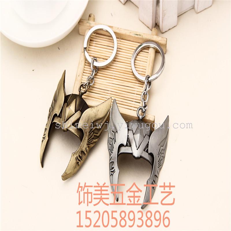 The Film around the new Thor Keychain Keyring alloy mask GIF...