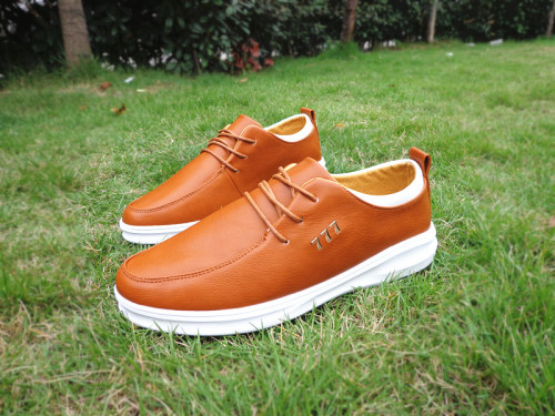men‘s casual shoes fashion trend british korean style sewing line factory wholesale