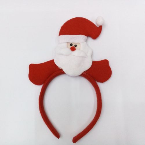 christmas big old man head buckle snowman hairpin christmas gift decorations children‘s holiday dress up