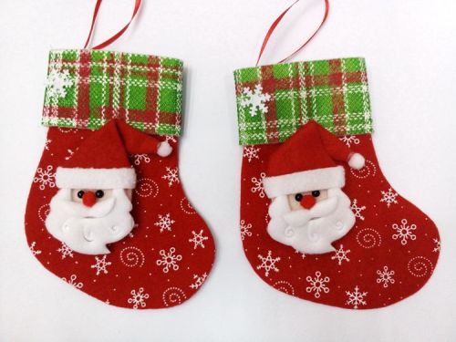christmas socks santa claus fabric socks christmas decorations christmas festival promotional gifts