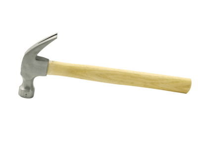 500 grams of high-quality wood handle claw hammer 250g claw hammer with wooden handle