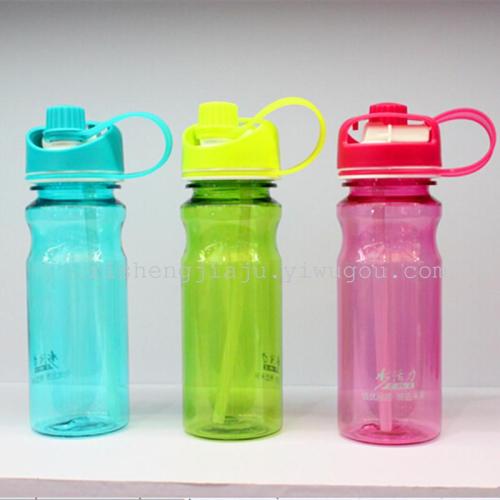 fashion double mouth water absorbing space cup tourist straw student kettle rs-2943