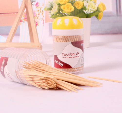 2 Yuan Store Wholesale 201 Cylinder Bottle Toothpick Quality Toothpick Factory Direct Sales!