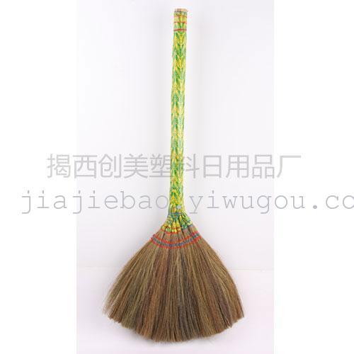 mango broom natural straw broom sorghum broom wooden broom