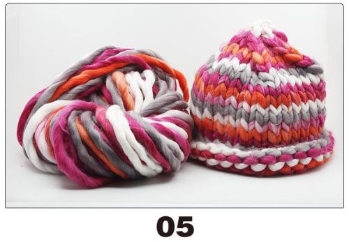 Bold Iceland Yarn Wool Knitted Hat