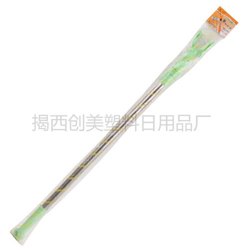 guangdong fubao brand 300 stainless steel retractable clothes fork new material plastic fork head