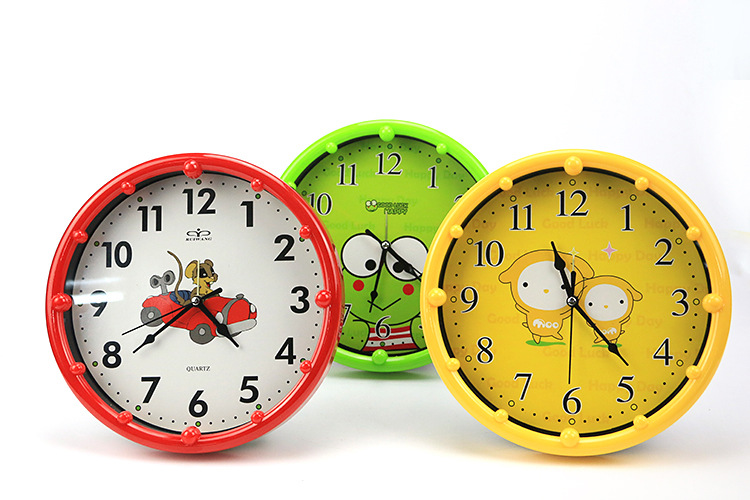 Supply Cute Cartoon Alarm Clock Alarm Clock Hanging Round Small Daily Ornaments Shop Ten Yuan Supply