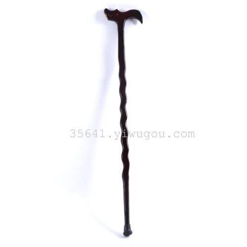 a-shaped wooden pressure plate crutch high-grade wooden lettering faucet walking aid wooden stick walking stick
