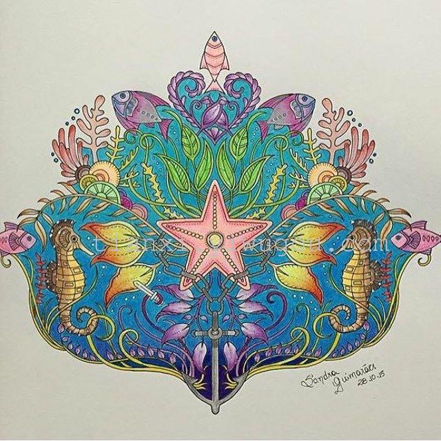 海洋动植物构成的黑白魔幻世界:这里有奇幻迷人的黑白插画,有神秘莫测