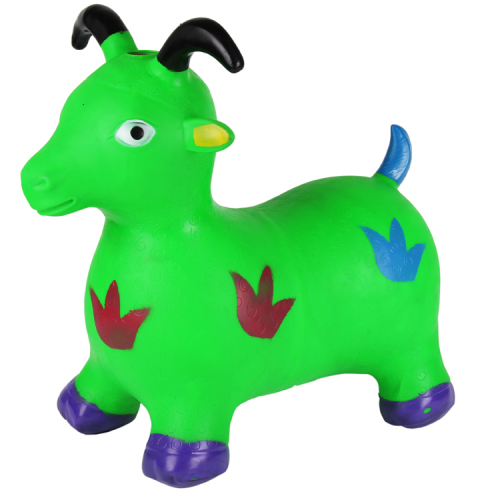 manufacturer 2015 popular thickened jumping deer jumping cow jumping horse baby mount inflatable toys