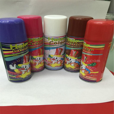彩喷 一次性颜色 彩色喷发剂 美发用品 仅供外贸出口