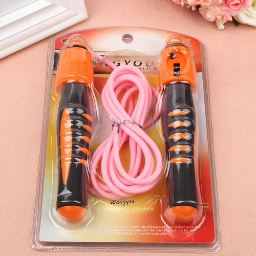 wangyou high frequency series jump rope high frequency blister weighted count frosted jump rope