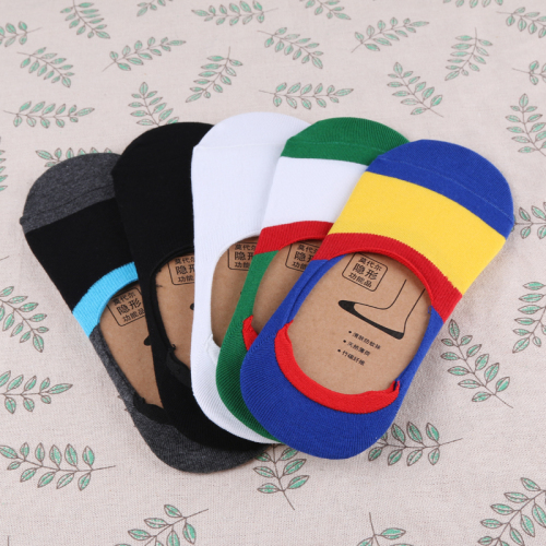 Men‘s and Women‘s Summer Ankle Socks Invisible Low-Cut Socks Bamboo Fiber Cotton Socks Sweat-Absorbent Deodorant Socks