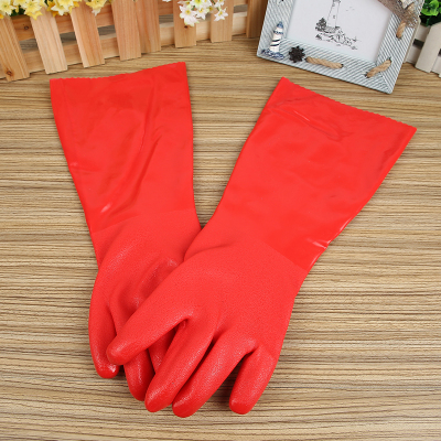A Warm oil - resistant wool gloves
