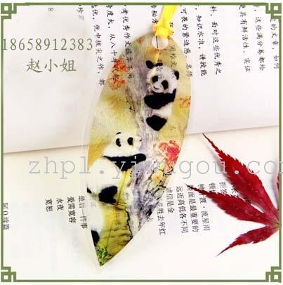 Panda Bookmark Color Bookmark True Leaf Bookmark