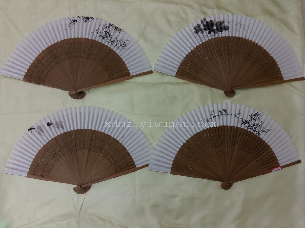 手工画画扇子,扇子手工画,手工扇子绘画_大山谷图库