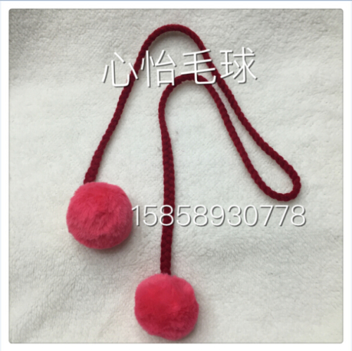acrylic artificial wool bag ball acrylic cashmere braid hanging ball ball ball