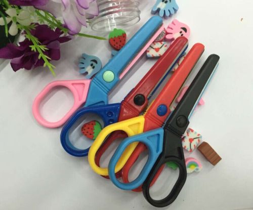 penghao safety scissors student art scissors children handmade paper cutting tools baby stationery