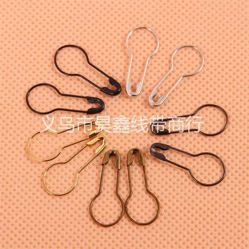 Tiger Brand Copper Gourd Safety Pin Tag Rope Buckle Pin Clothing Accessories Do Not Rust Inspection Needle