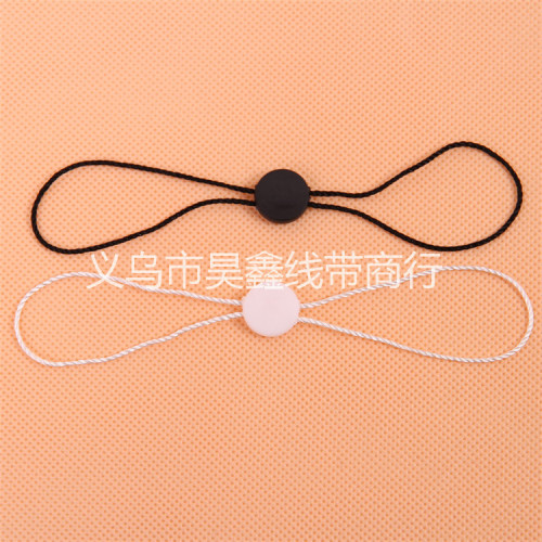 round universal blank hanging grain white round spot tag rope hand threading hanging grain tag