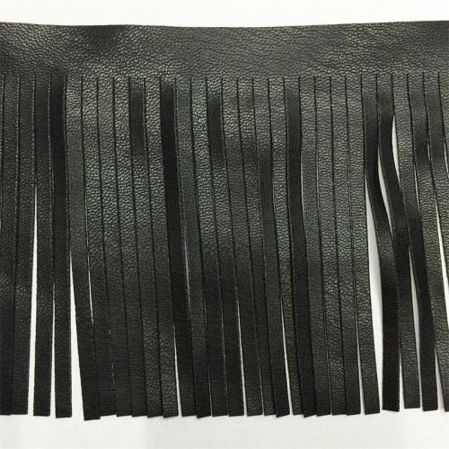 Garment Accessories Double-Sided Leather Non-Composite Non-Cracking Good SAG Tassel Fringe