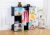 Ketong Assembled Cabinet Simple Children's Storage Cabinet DIY Cartoon Assembled Cabinet Home Storage Plastic