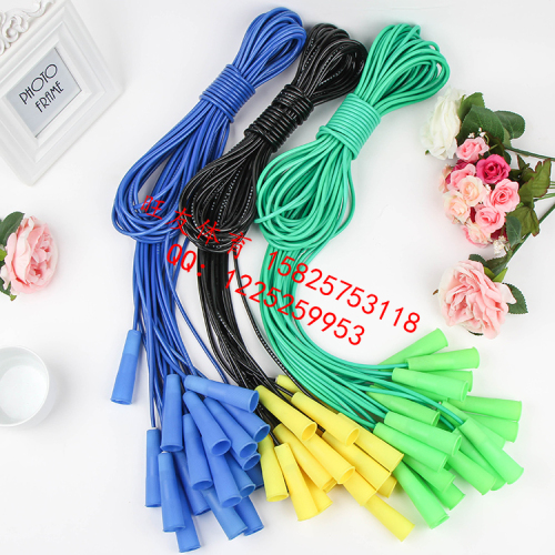 Wangyou Professional Skipping Rope Bales Small Horn Handle Rubber Children‘s Jumping Rope