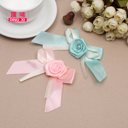 DIY Small Decorative Flowers Yarn Strip Flower Children‘s Clothing Accessories Gift Decorative Flower Wedding Decoration Flower