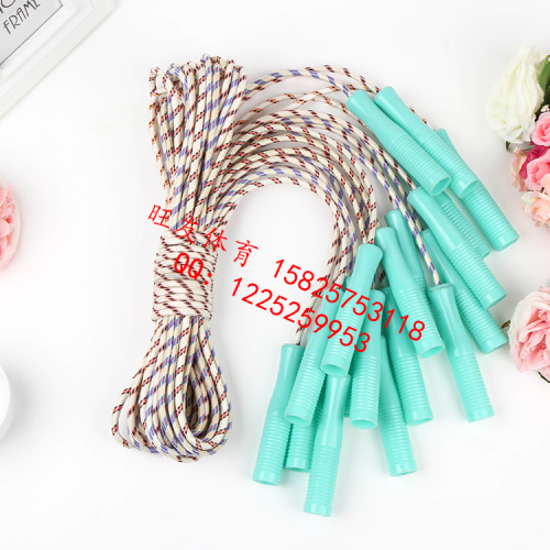 Wangyou Professional Skipping Rope Bales Plastic Hollow Cotton Binder Standard Skipping Rope