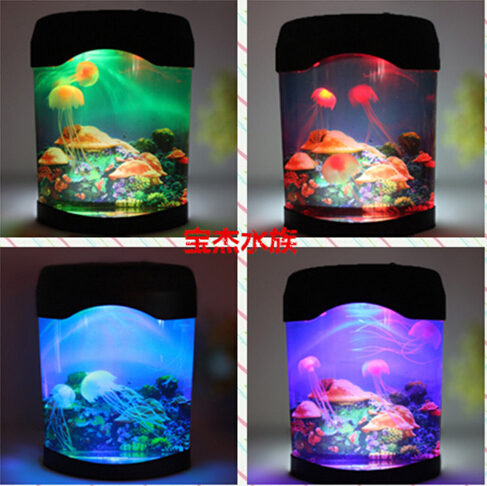 electronic jellyfish aquarium fish tank jellyfish aquarium new exotic holiday birthday gift spot