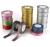 Dongxiang Ribbon Factory Direct Sales Gold and Silver Powder Glitter Tape Colored Bands Spot Supply.