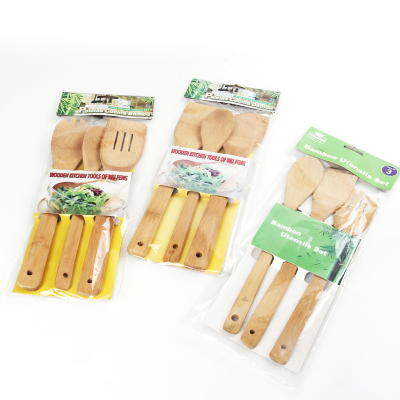 Our professional production of high quality nanzhu, bamboo scoop, bamboo three-piece set