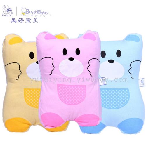 babies‘ shaping pillow anti-deviation head baby pillow children pillow cartoon baby pillow