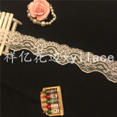 Elastic Lace Lace Fabric Lace Clothing Accessories H0214