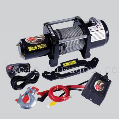 5000LB 12V/24V automotive electric winch towing winch