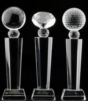 Crystal trophy customized production of free engraved Crystal trophy spot outstanding staff annual meeting MEDALS