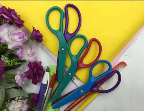 penghao safety student art scissors less children manual paper cutting tools