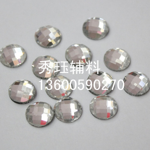 Middle East Style Rhinestone 8 * 8mm round Turtle Surface Glass Drill Fancy Shape Diamonds Hot Drilling