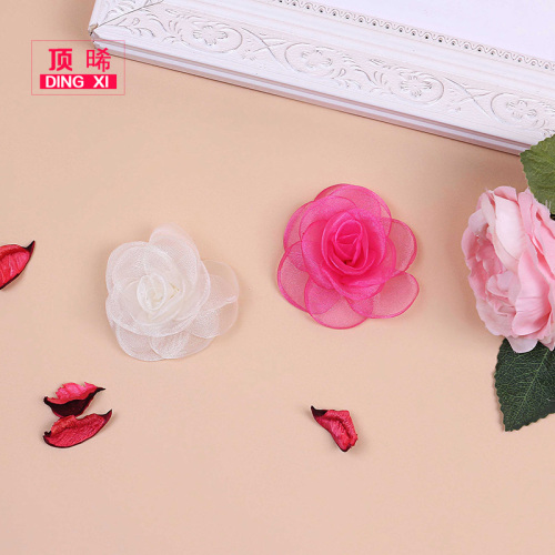 Korean-Style Handmade DIY Fried Side Flower Corsage Clothing Accessories Small Flower
