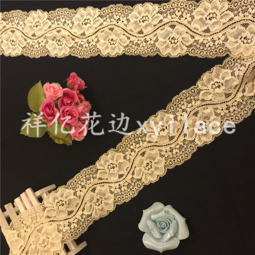 Elastic Lace Lace Fabric Lace Clothing Accessories H1979
