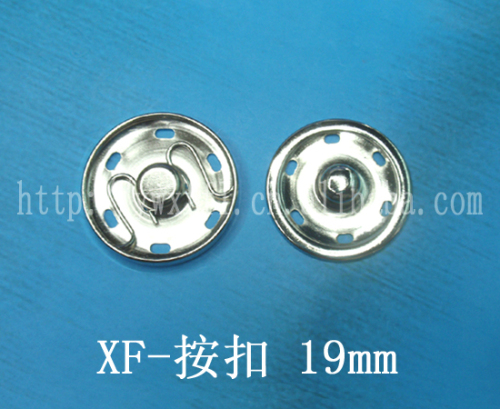 factory direct sales 19# hand-stitched clothing hidden buckle lifting button hidden buckle