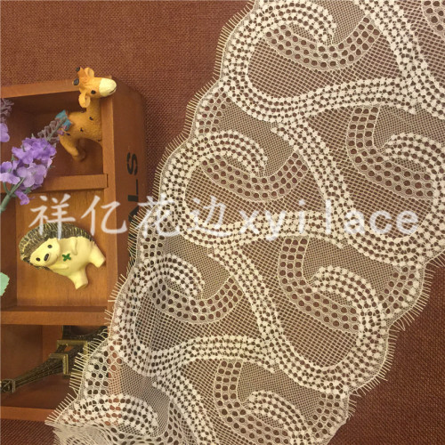 eyelash lace fabric lace clothing accessories factory spot j345