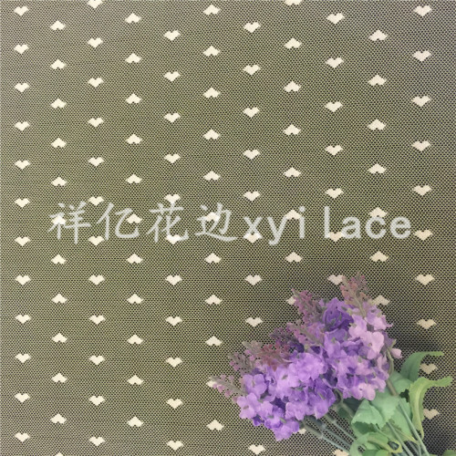 Elastic Inelastic Fabric Lace Fabric Dot Cloth M0136