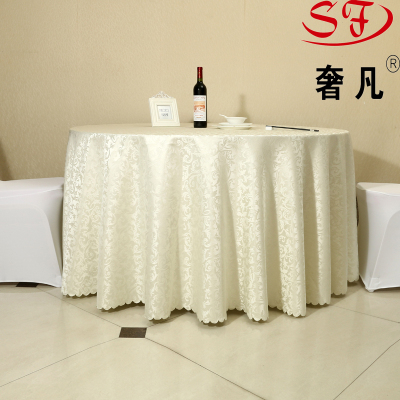 Hotel round table cloth wholesale polyester garden Hotel tablecloth household tablecloth