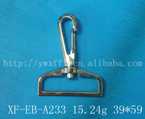 factory direct a233# alloy turn hook luggage hook buckle pet rope buckle